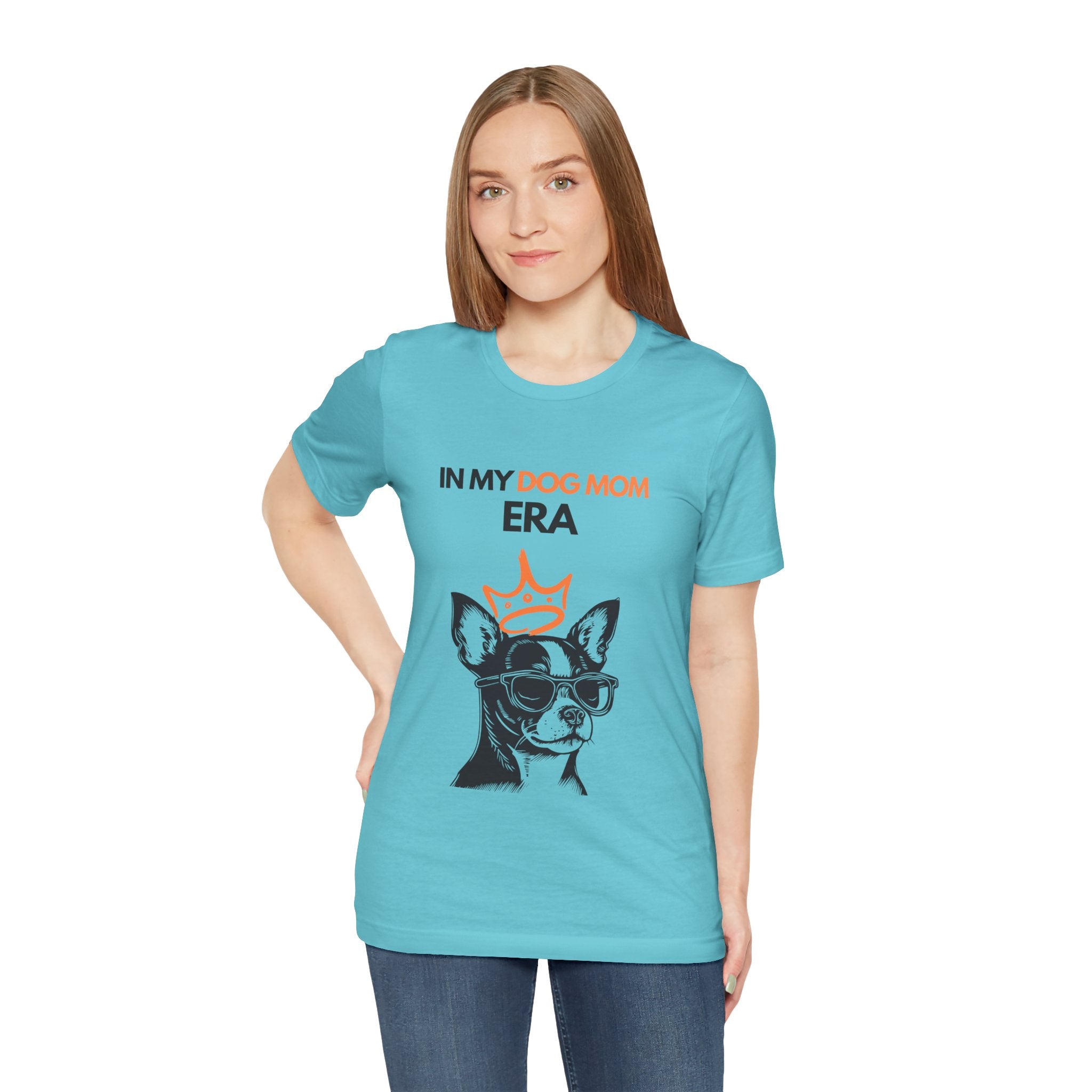 Dog Mom Era Tee, Funny Dog Lover Shirt, Unisex Pet Owner Gift, Dog Parent Apparel, Cute Animal Adoption Shirt