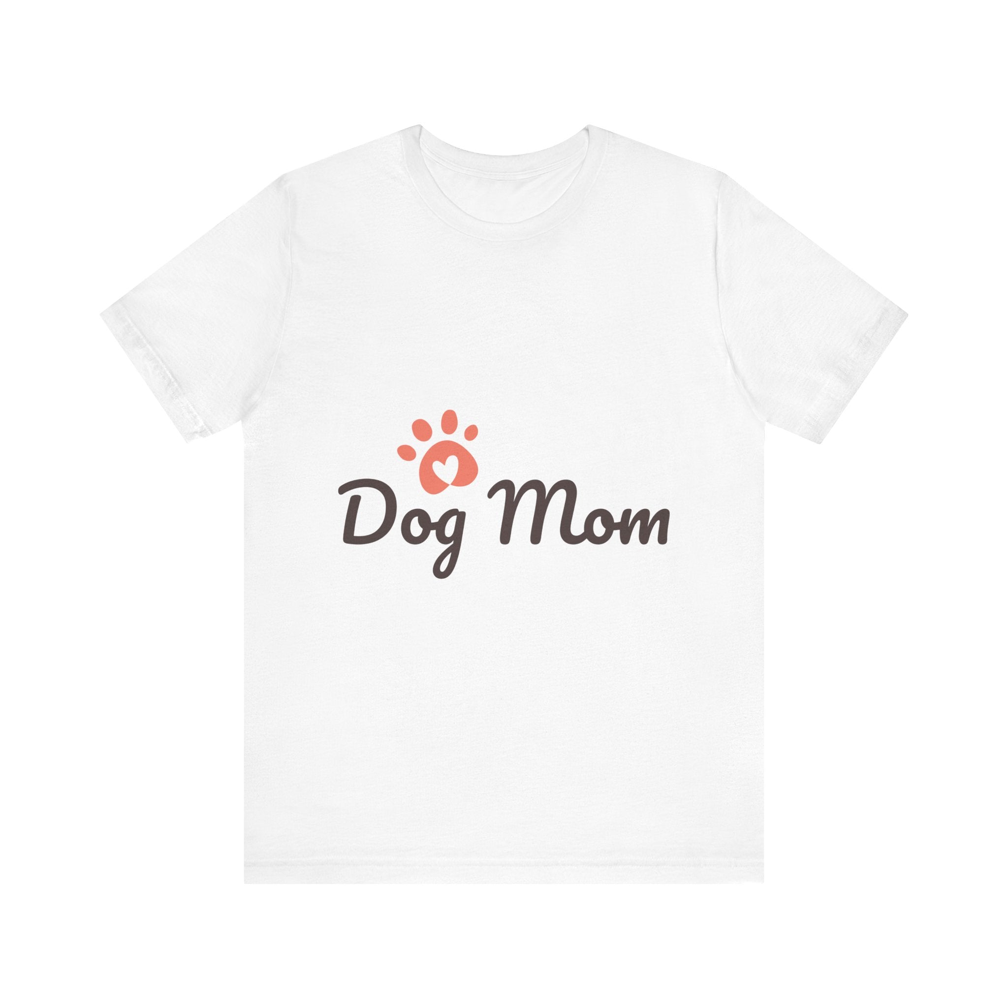 Dog Mom Unisex Jersey Tee, Cute Pet Lover Shirt, Gift for Dog Lovers, Animal Parent Apparel, Casual T-Shirt for Dog Owners