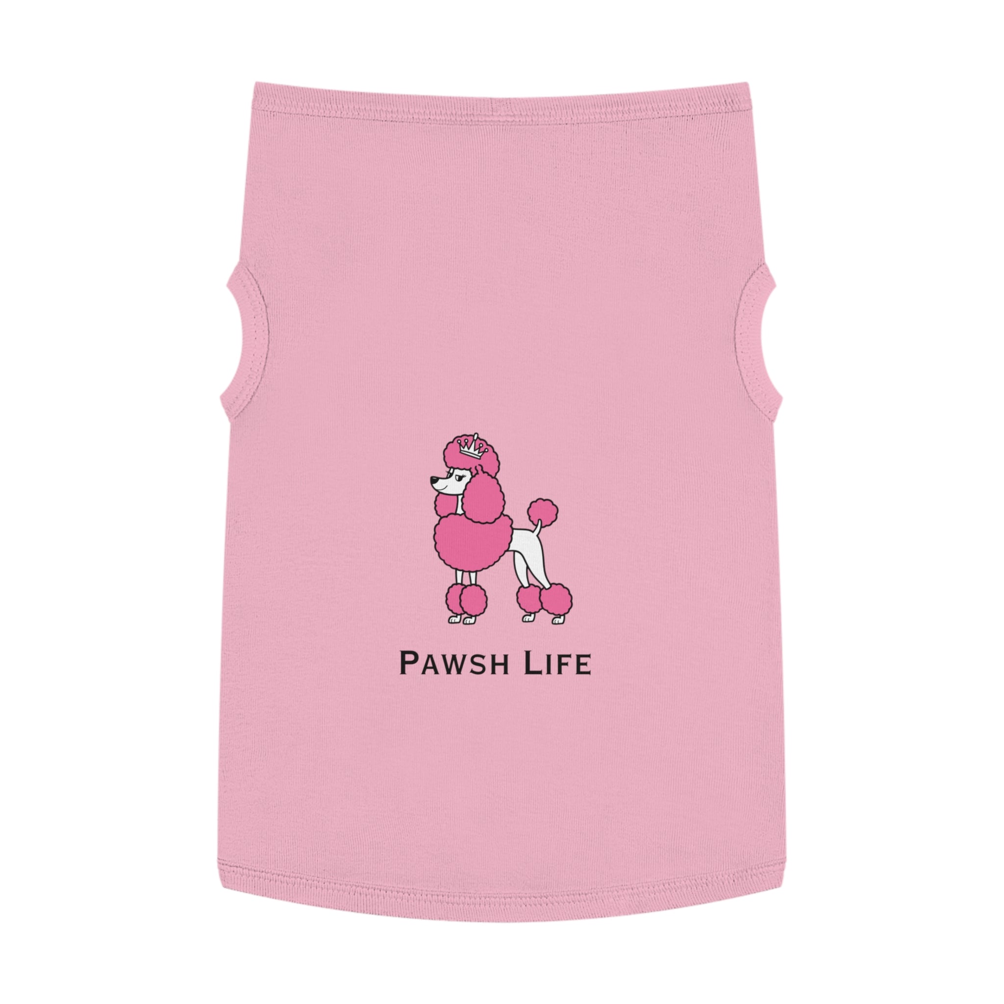 Pawsh Life Pet Tank Top, Cute Dog Shirt, Summer Pet Apparel, Dog Gift, Pet Fashion, Dog Lover Clothing
