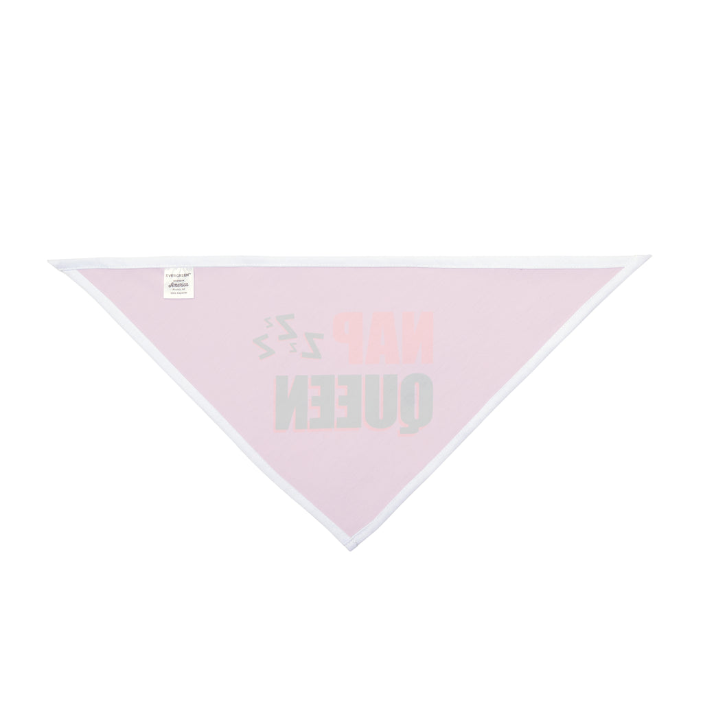 Nap Queen Pet Bandana | Cute Dog Accessory | Pet Clothing | Dog Fashion | Gift for Dog Lovers | Pet Birthday Party