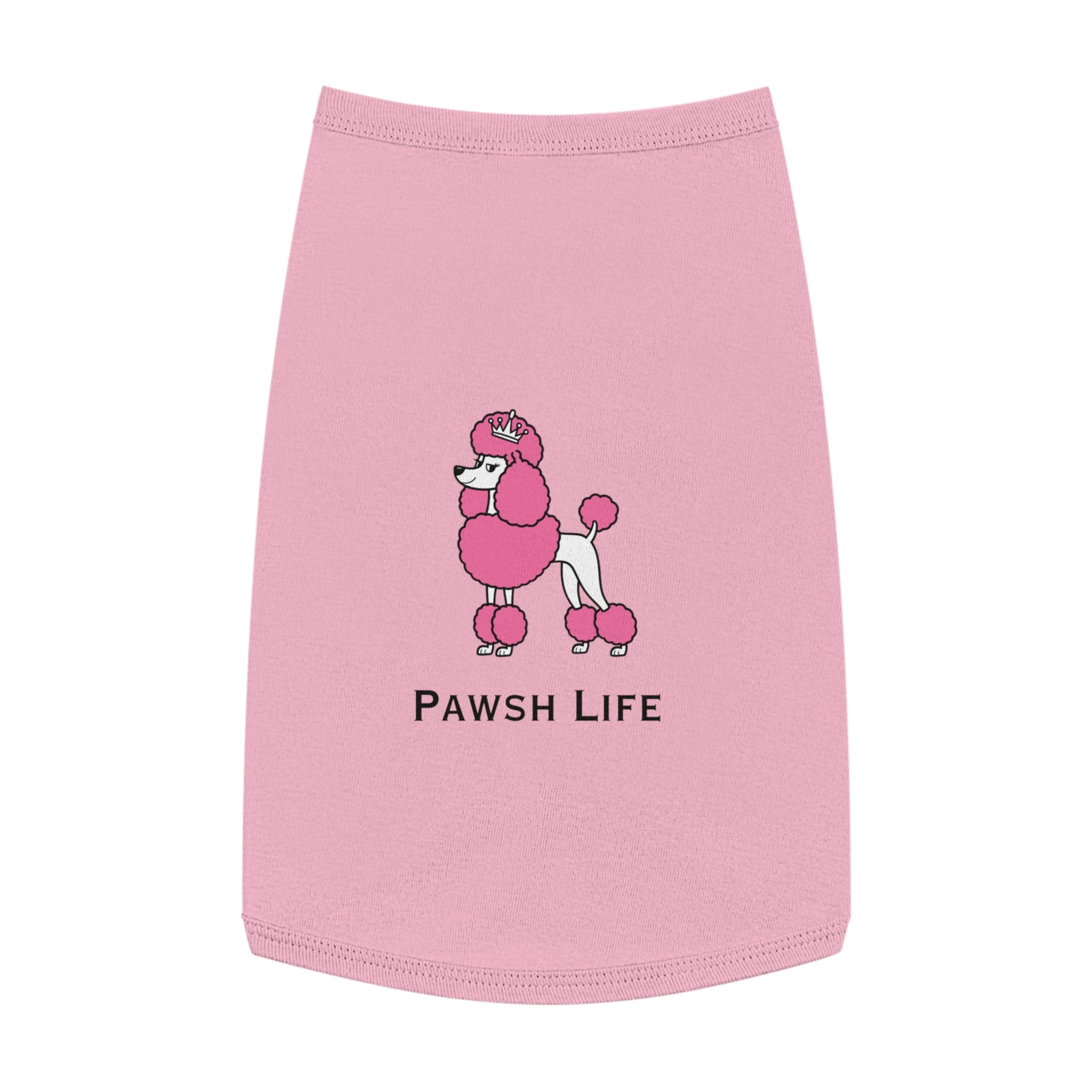 Pawsh Life Pet Tank Top, Cute Dog Shirt, Summer Pet Apparel, Dog Gift, Pet Fashion, Dog Lover Clothing