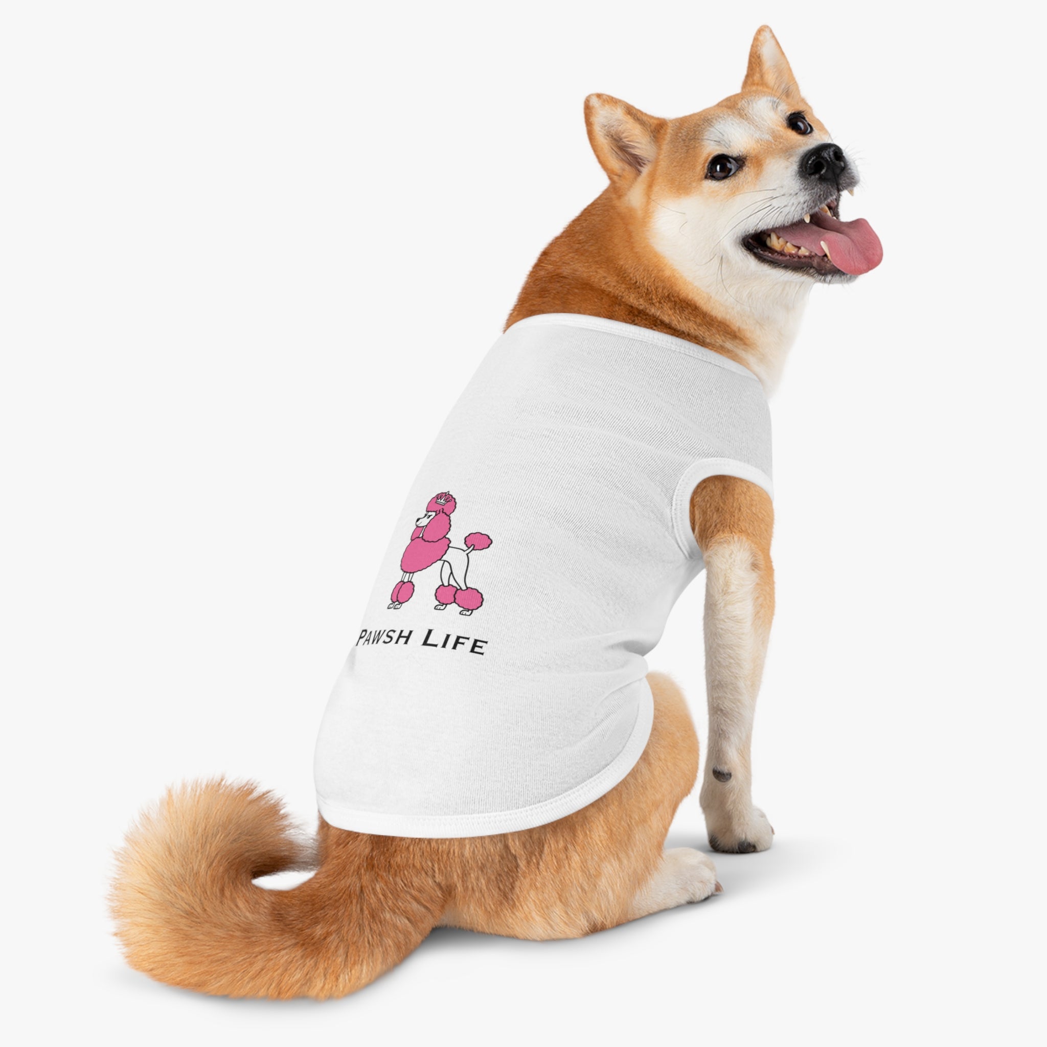 Pawsh Life Pet Tank Top, Cute Dog Shirt, Summer Pet Apparel, Dog Gift, Pet Fashion, Dog Lover Clothing