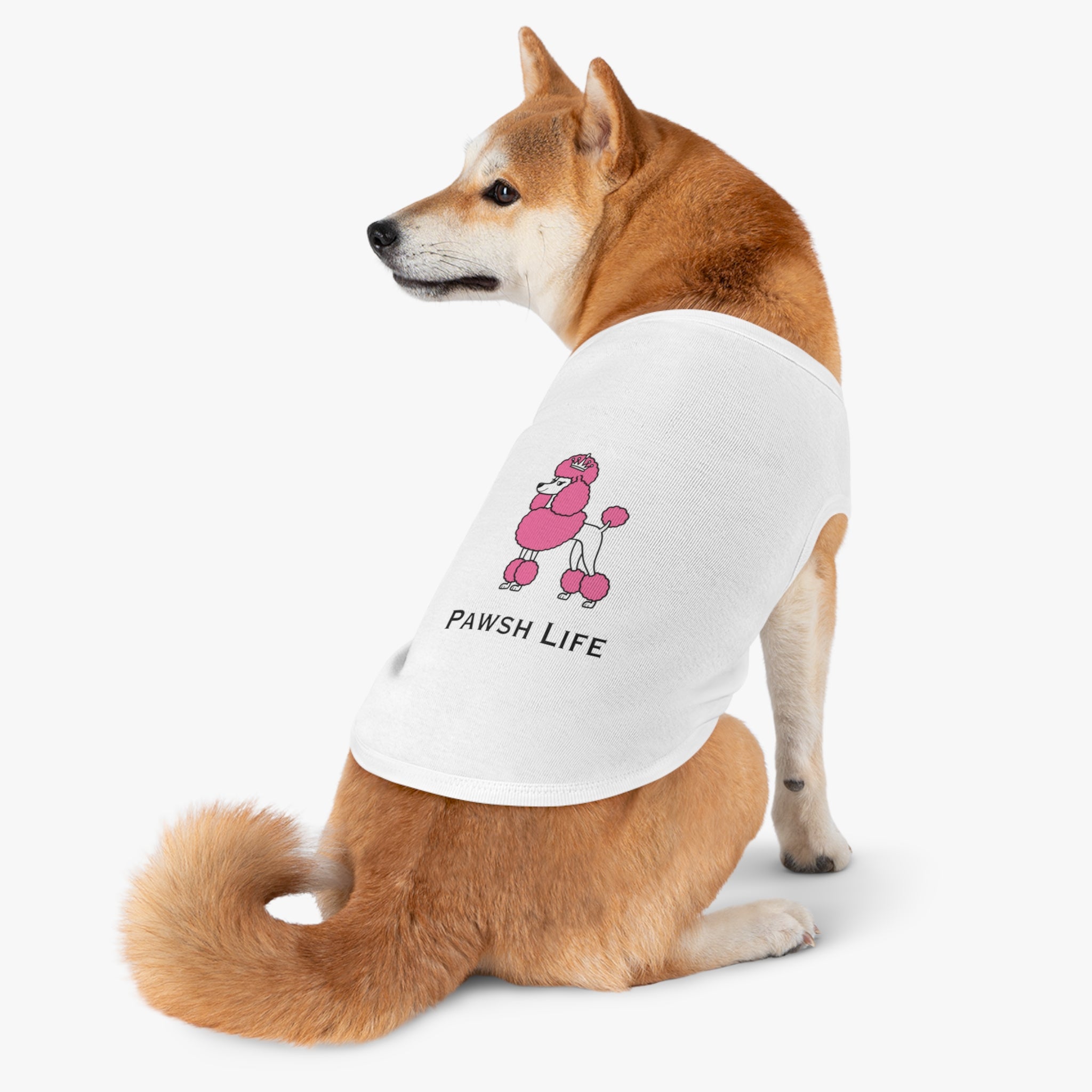 Pawsh Life Pet Tank Top, Cute Dog Shirt, Summer Pet Apparel, Dog Gift, Pet Fashion, Dog Lover Clothing