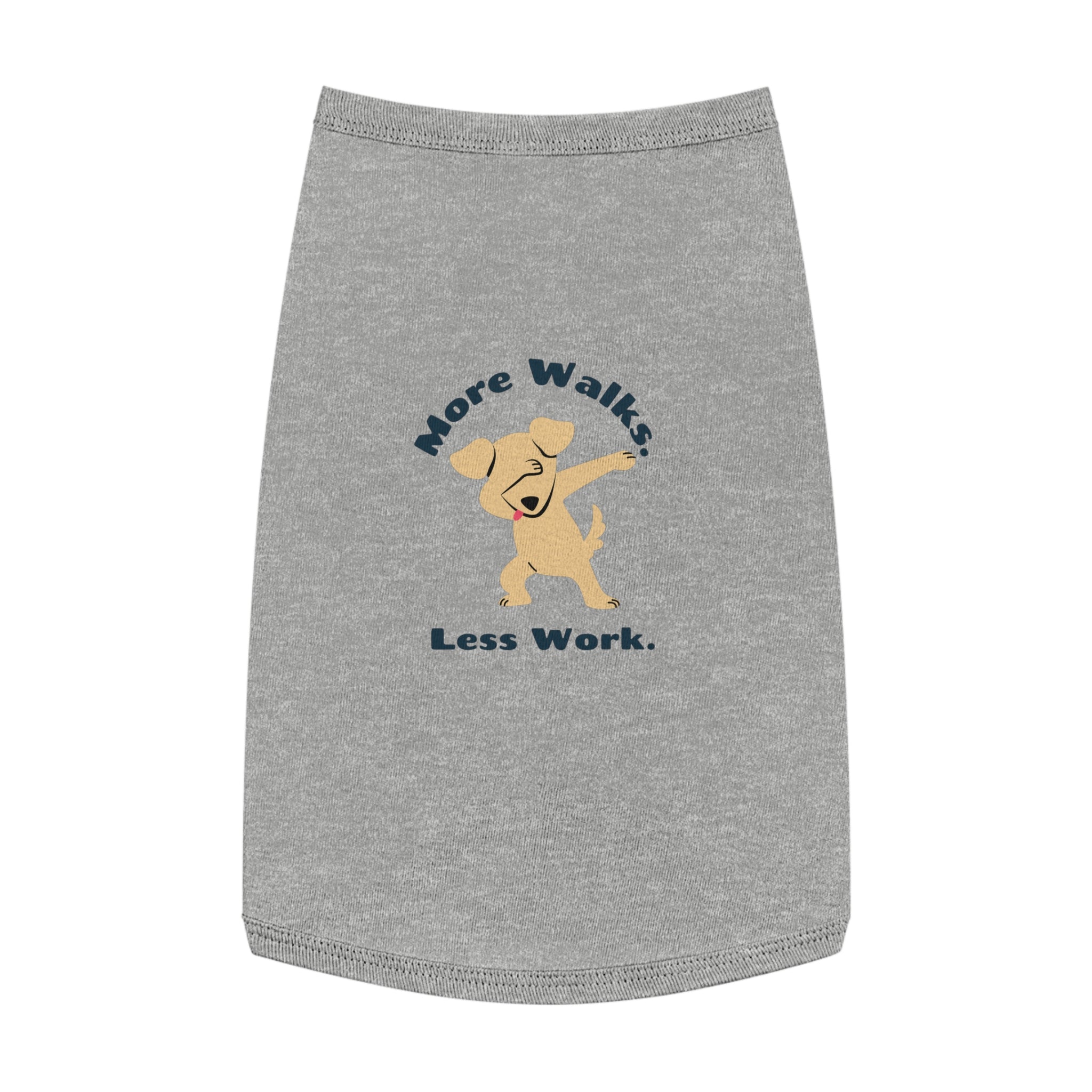 Playful Pet Tank Top for Dogs, Cute Dog Apparel, Summer Pet Outfit, Gifts for Dog Lovers, Funny Dog T-Shirt