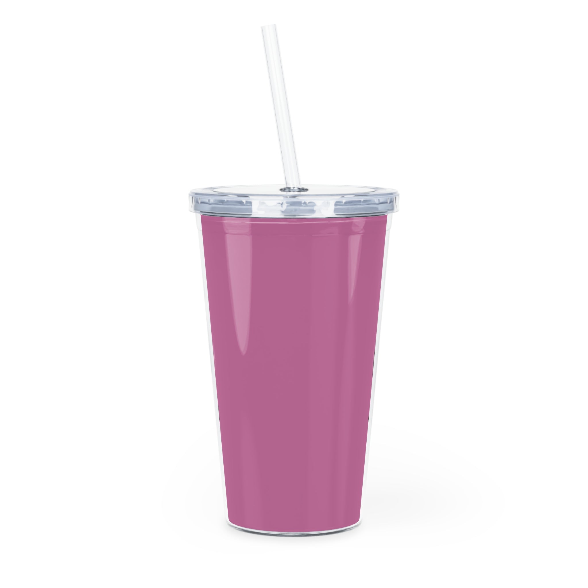 Stay Pawsitive Tumbler with Straw