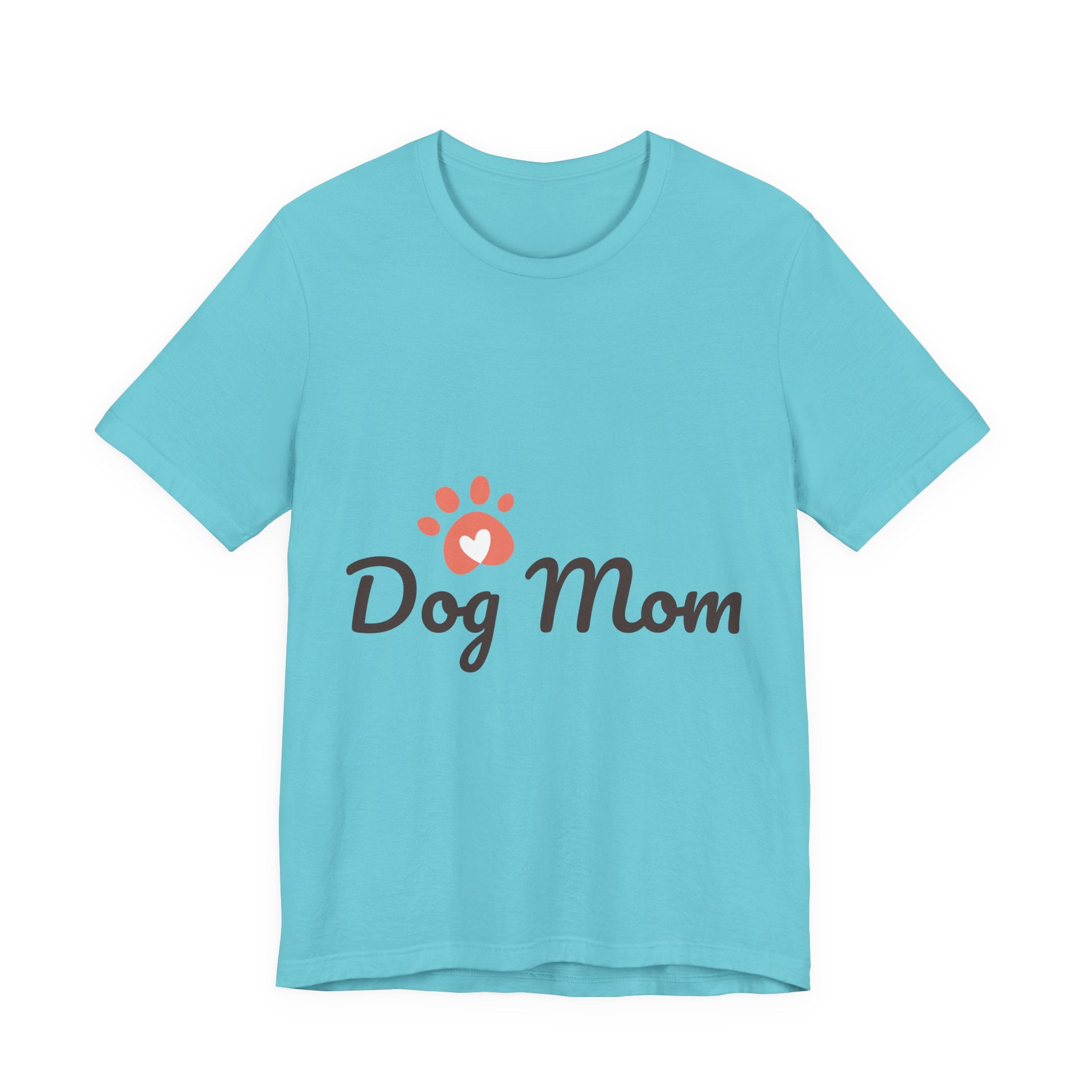 Dog Mom Unisex Jersey Tee, Cute Pet Lover Shirt, Gift for Dog Lovers, Animal Parent Apparel, Casual T-Shirt for Dog Owners