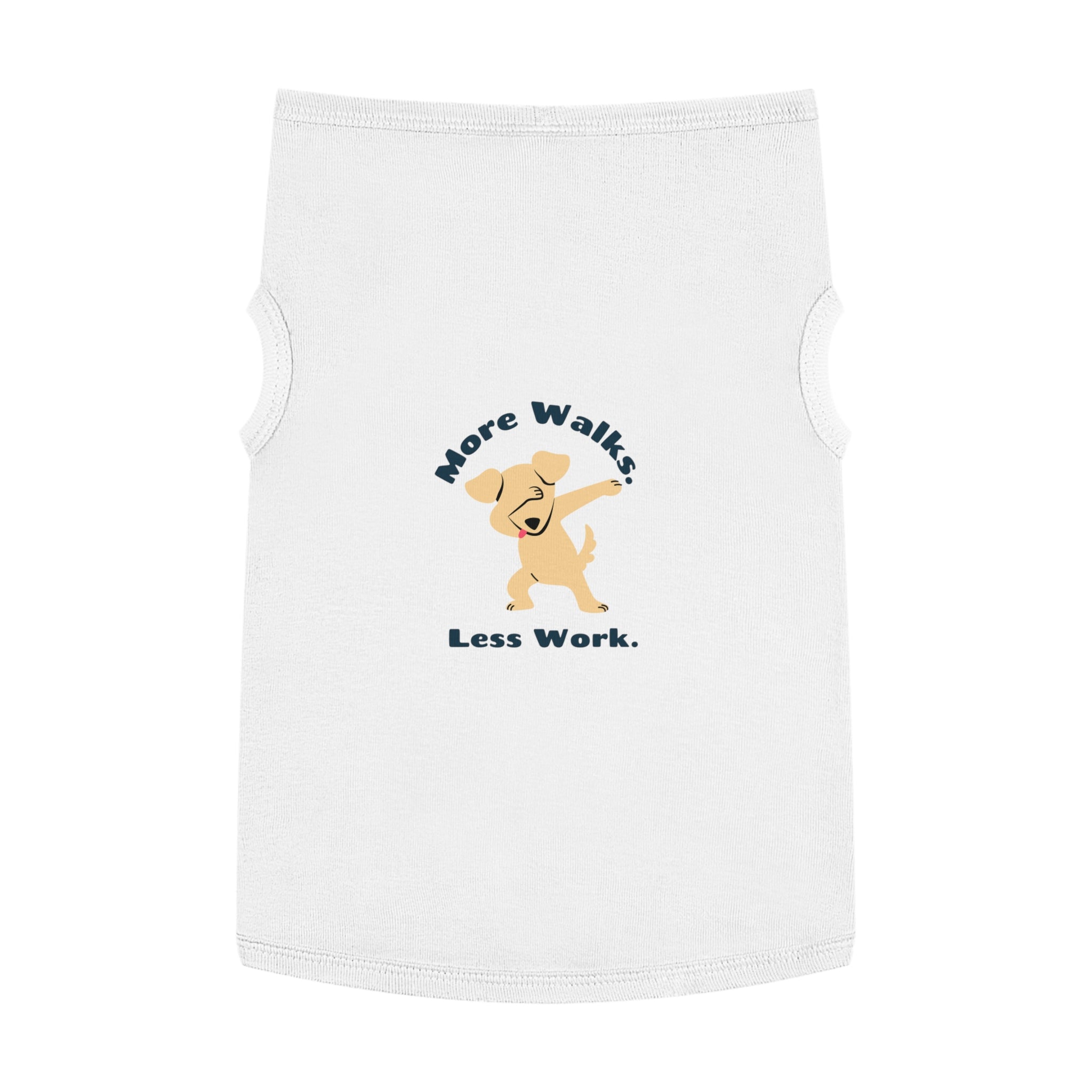 Playful Pet Tank Top for Dogs, Cute Dog Apparel, Summer Pet Outfit, Gifts for Dog Lovers, Funny Dog T-Shirt