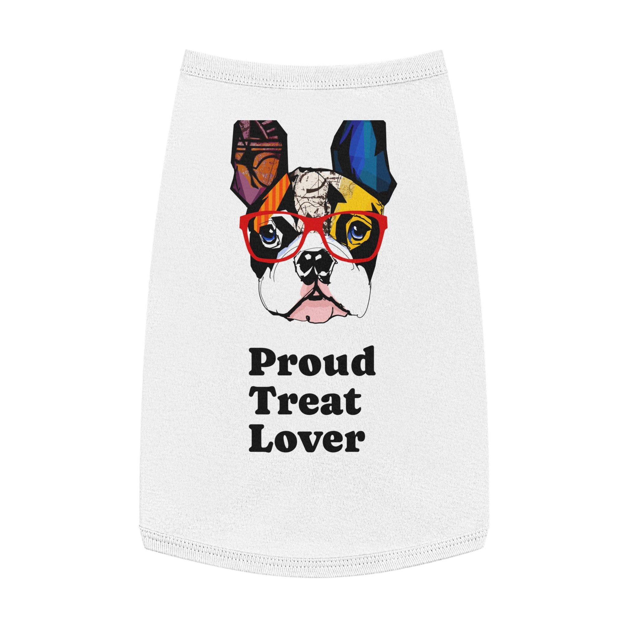 Dog Tank Top - Proud Treat Lover Boujee Pet Clothes