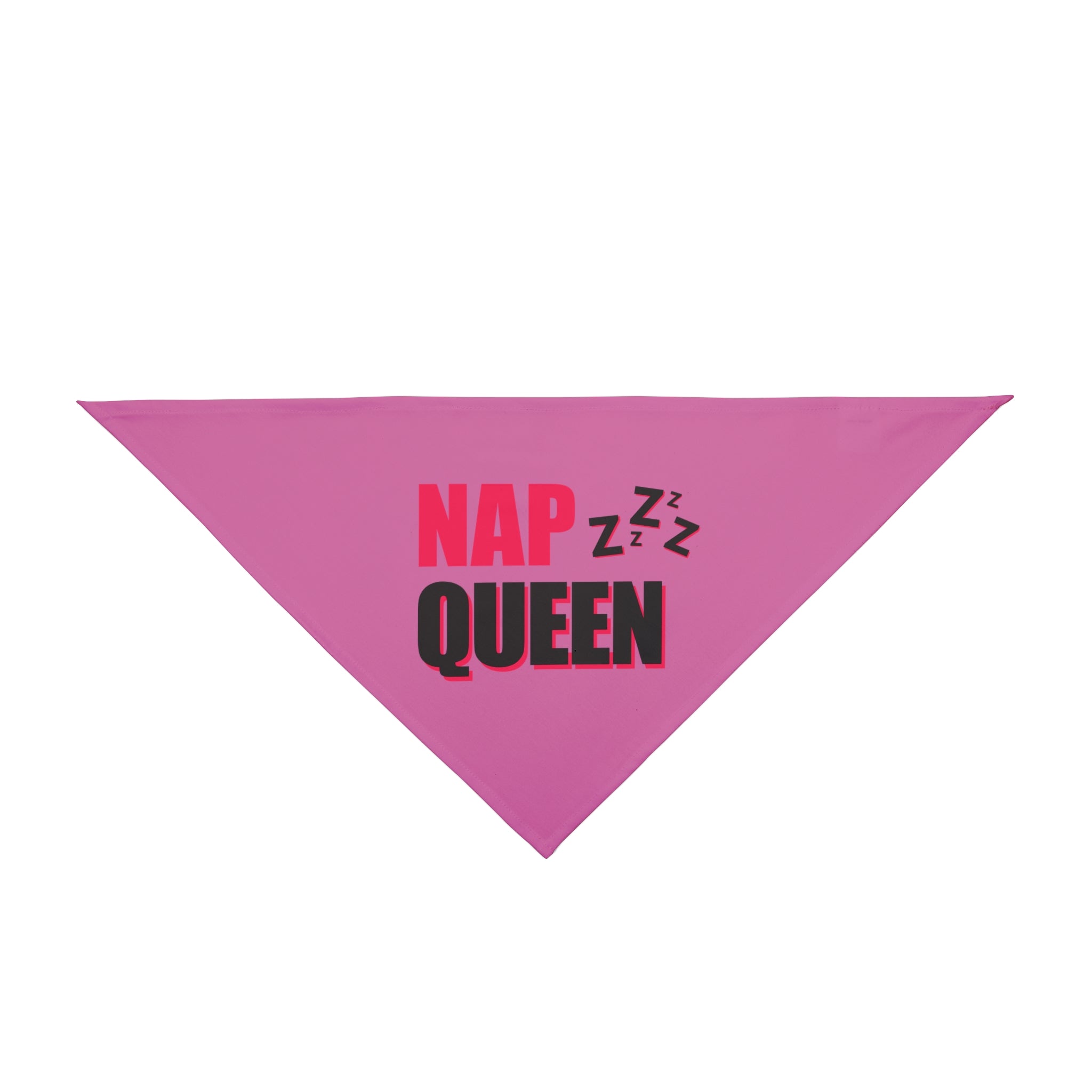 Nap Queen Pet Bandana | Cute Dog Accessory | Pet Clothing | Dog Fashion | Gift for Dog Lovers | Pet Birthday Party