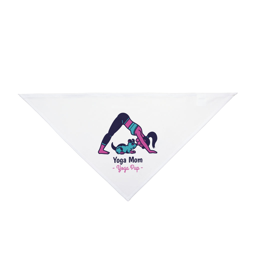 Yoga Mom Dog Bandana, Cute Pet Accessory, Gift for Dog Lovers, Dog Fashion, Fun Pet Wear, Doggie Gift for Yoga Moms