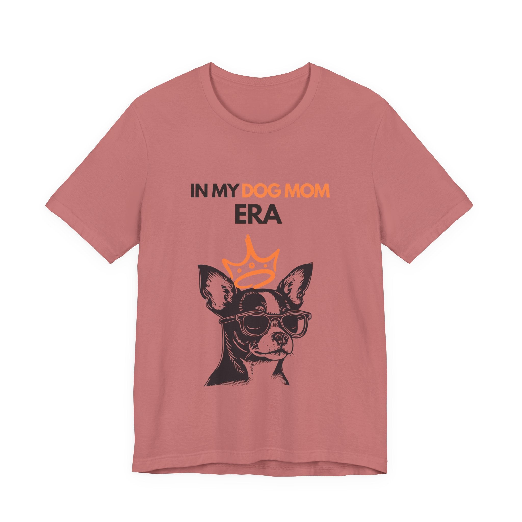 Dog Mom Era Tee, Funny Dog Lover Shirt, Unisex Pet Owner Gift, Dog Parent Apparel, Cute Animal Adoption Shirt