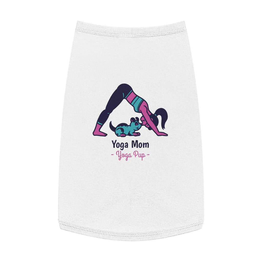 Yoga Mom Pet Tank Top, Comfy Pet Apparel, Cat and Dog Fashion, Cute Pet Gift, Summer Pet Clothing, Pet Yoga Attire