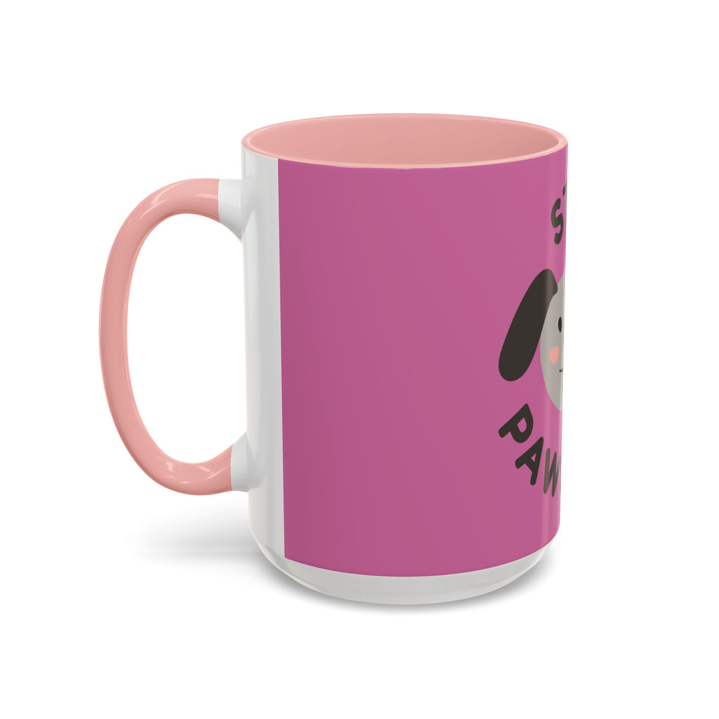Pawsitive Vibes Coffee Mug - Sweet Dog Lover Gift, Pet-Themed Mug, Positive Affirmation, Cute Accent Mug, Perfect for Animal Lovers