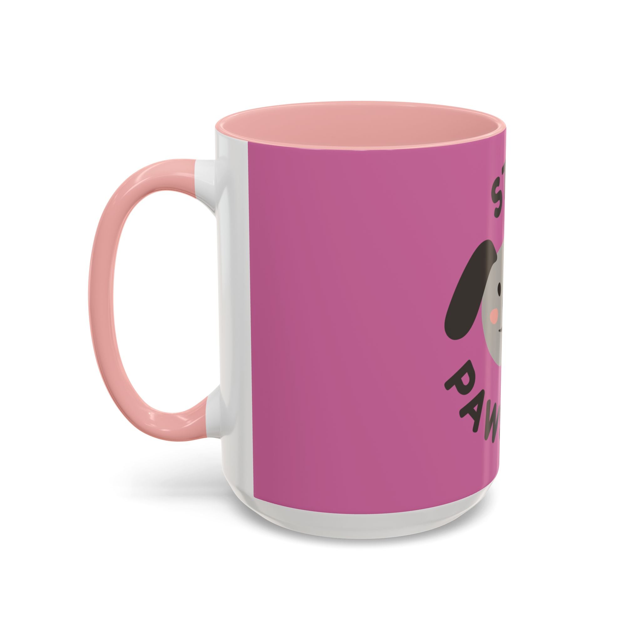 Pawsitive Vibes Coffee Mug - Sweet Dog Lover Gift, Pet-Themed Mug, Positive Affirmation, Cute Accent Mug, Perfect for Animal Lovers