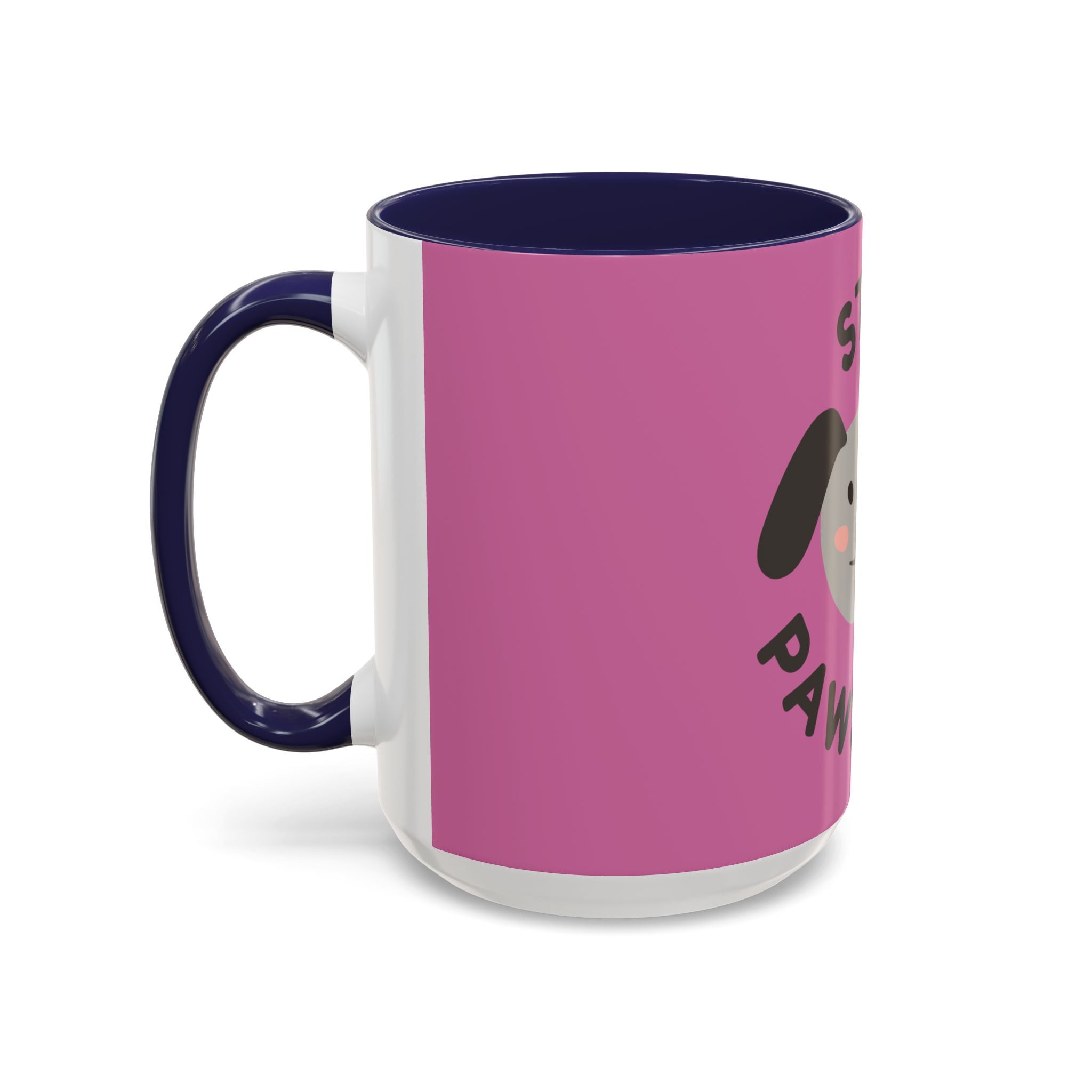 Pawsitive Vibes Coffee Mug - Sweet Dog Lover Gift, Pet-Themed Mug, Positive Affirmation, Cute Accent Mug, Perfect for Animal Lovers