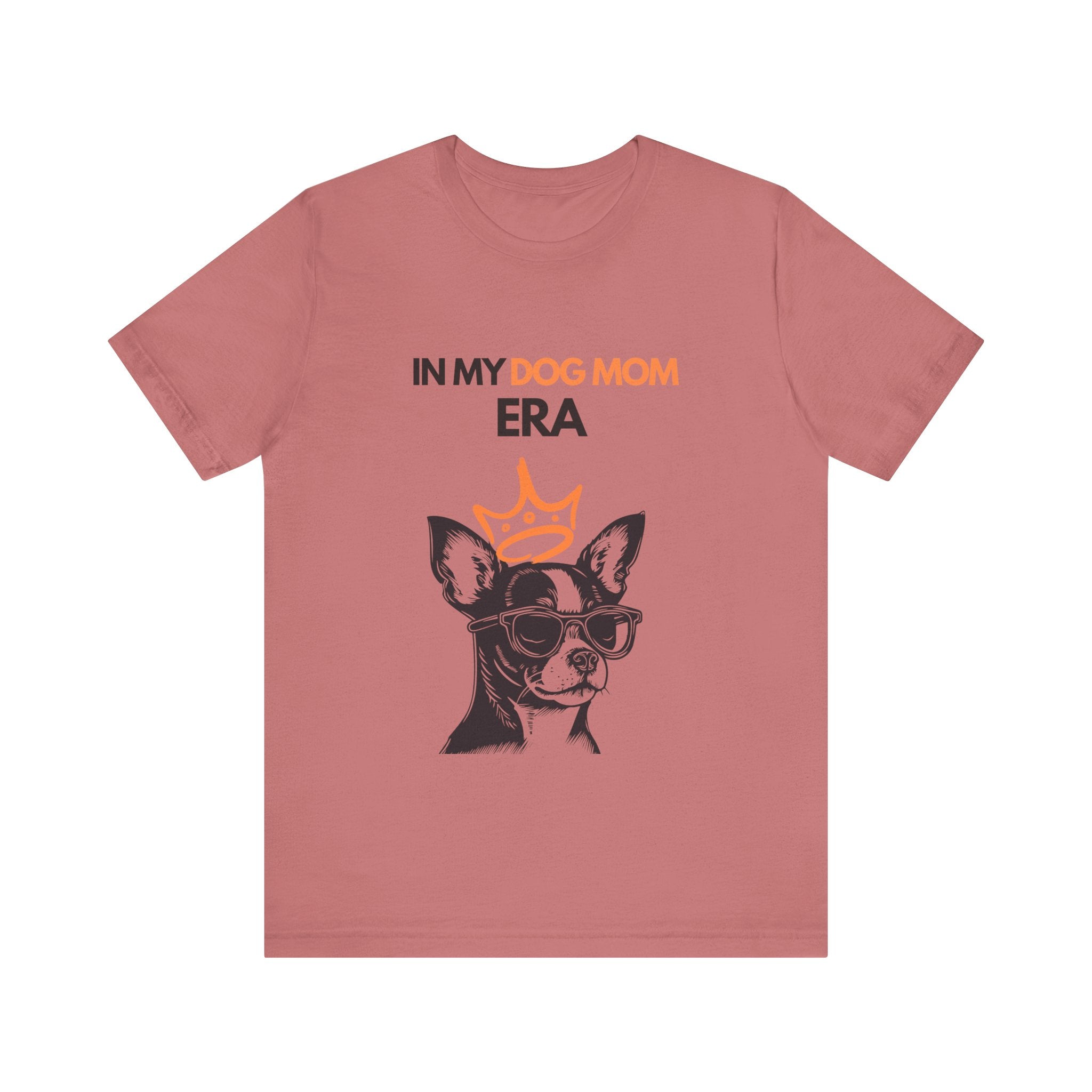 Dog Mom Era Tee, Funny Dog Lover Shirt, Unisex Pet Owner Gift, Dog Parent Apparel, Cute Animal Adoption Shirt