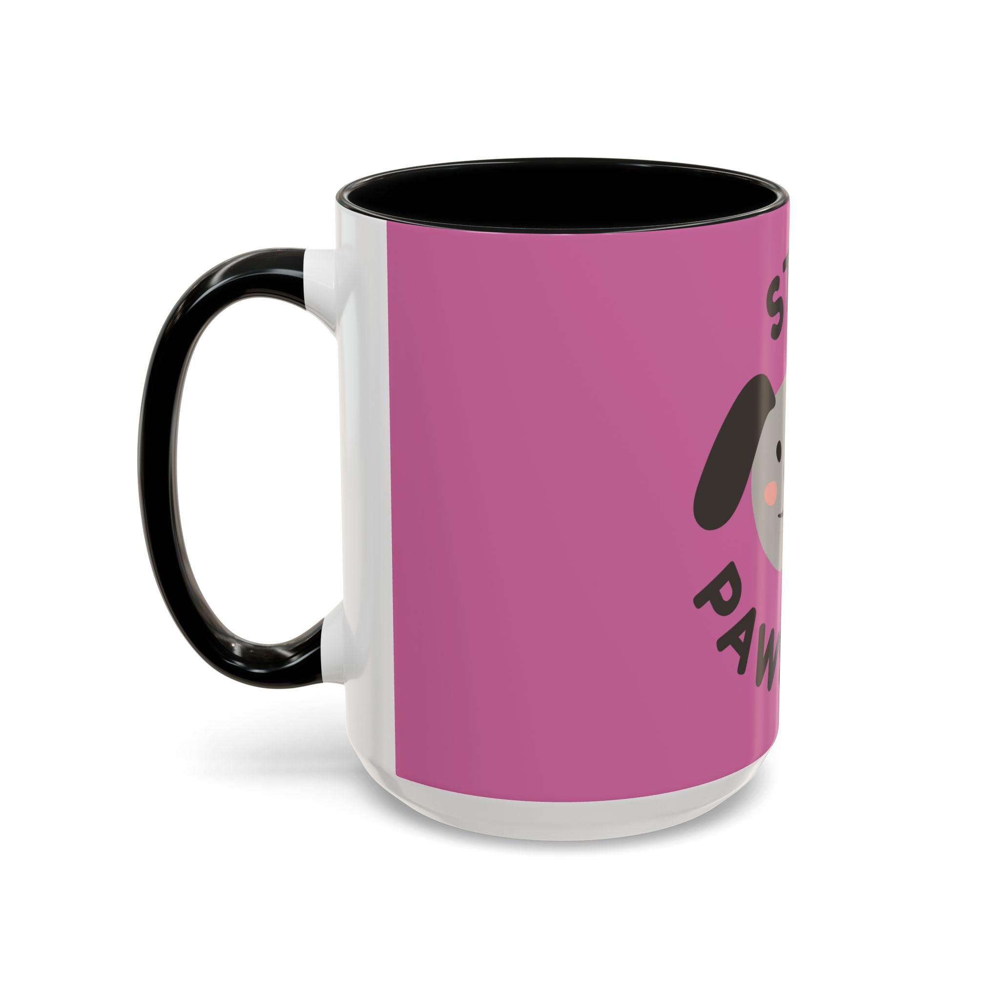 Pawsitive Vibes Coffee Mug - Sweet Dog Lover Gift, Pet-Themed Mug, Positive Affirmation, Cute Accent Mug, Perfect for Animal Lovers