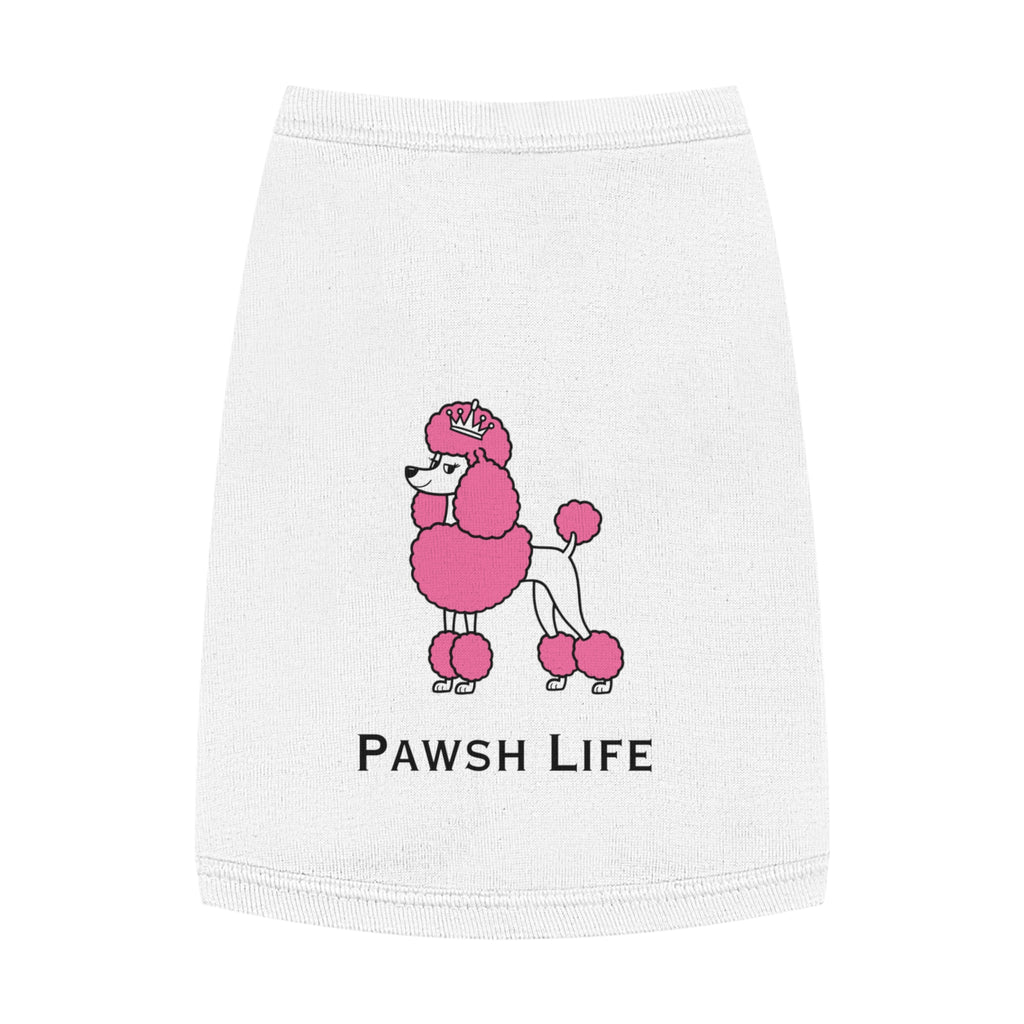 Pawsh Life Pet Tank Top, Cute Dog Shirt, Summer Pet Apparel, Dog Gift, Pet Fashion, Dog Lover Clothing