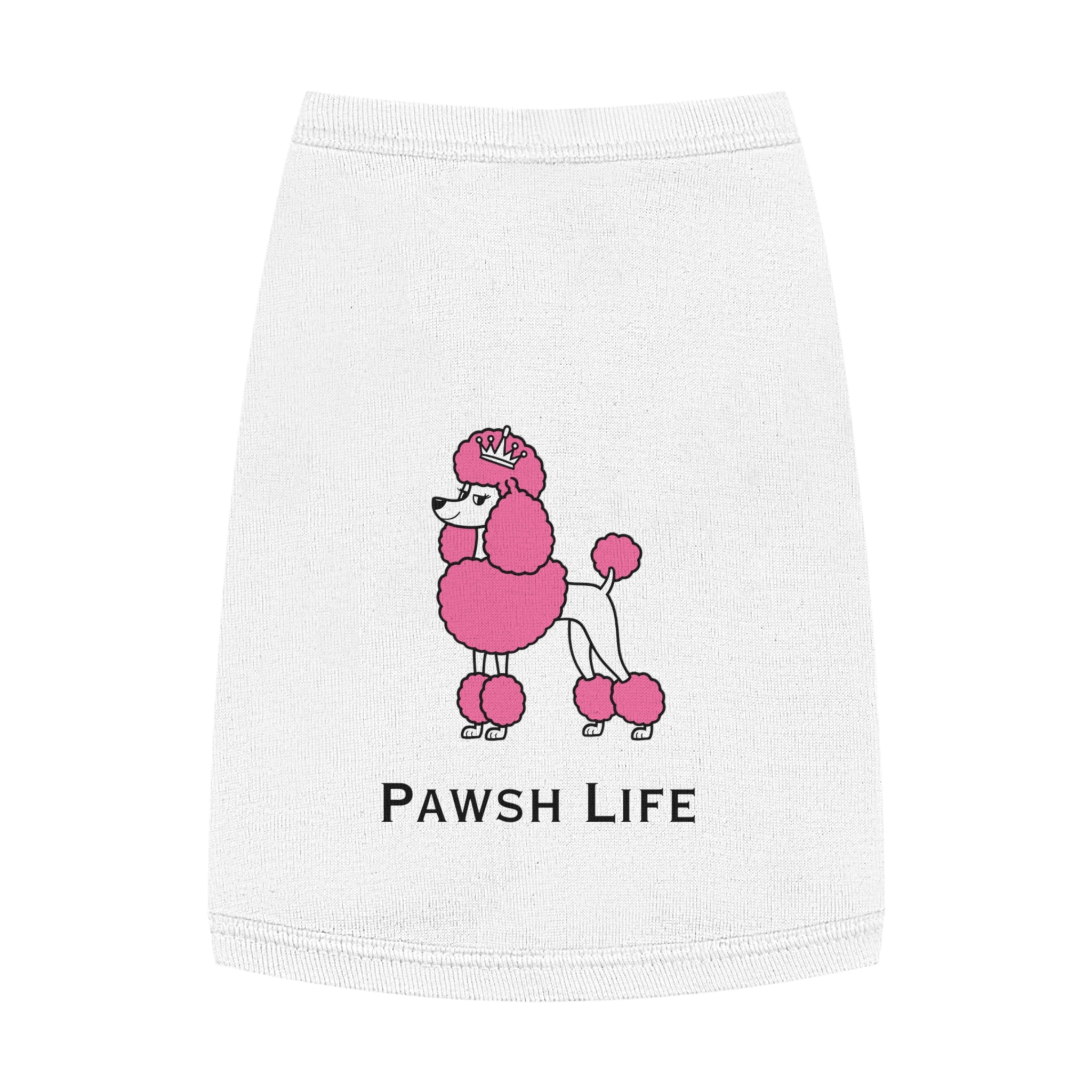 Pawsh Life Pet Tank Top, Cute Dog Shirt, Summer Pet Apparel, Dog Gift, Pet Fashion, Dog Lover Clothing