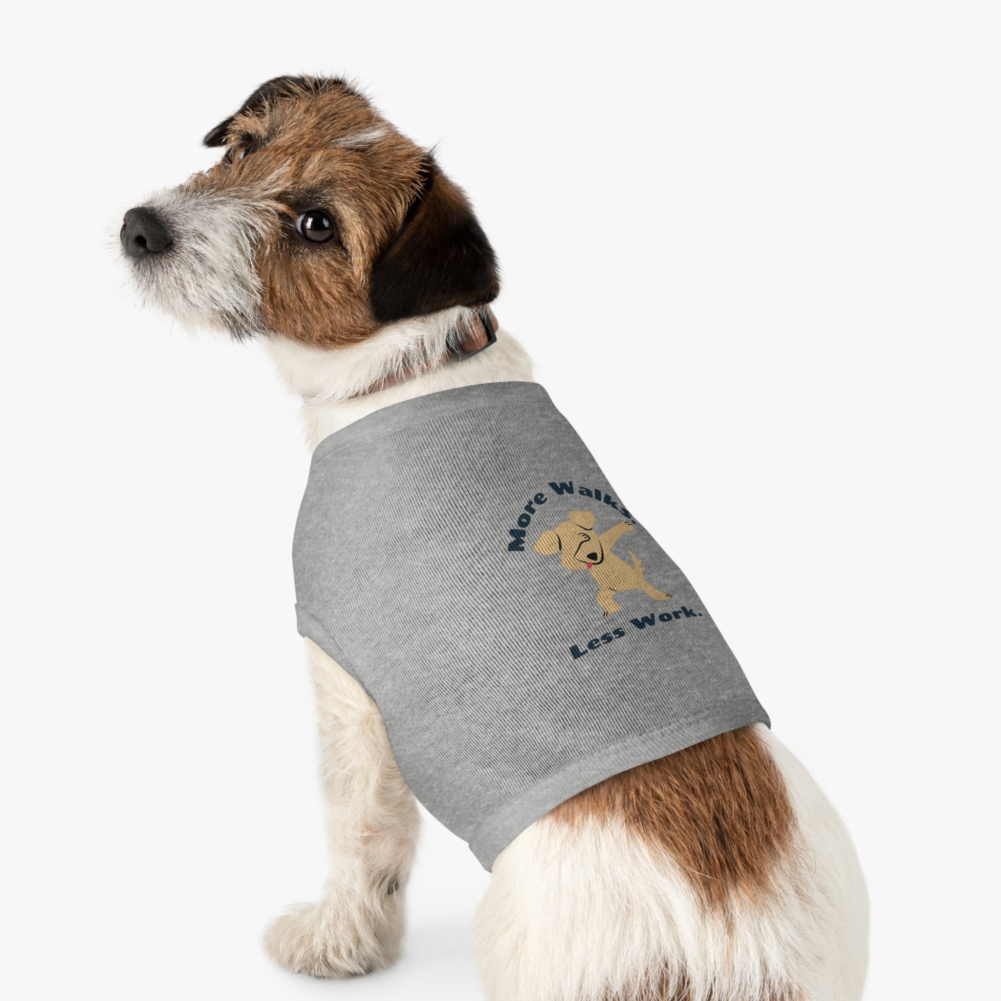 Playful Pet Tank Top for Dogs, Cute Dog Apparel, Summer Pet Outfit, Gifts for Dog Lovers, Funny Dog T-Shirt