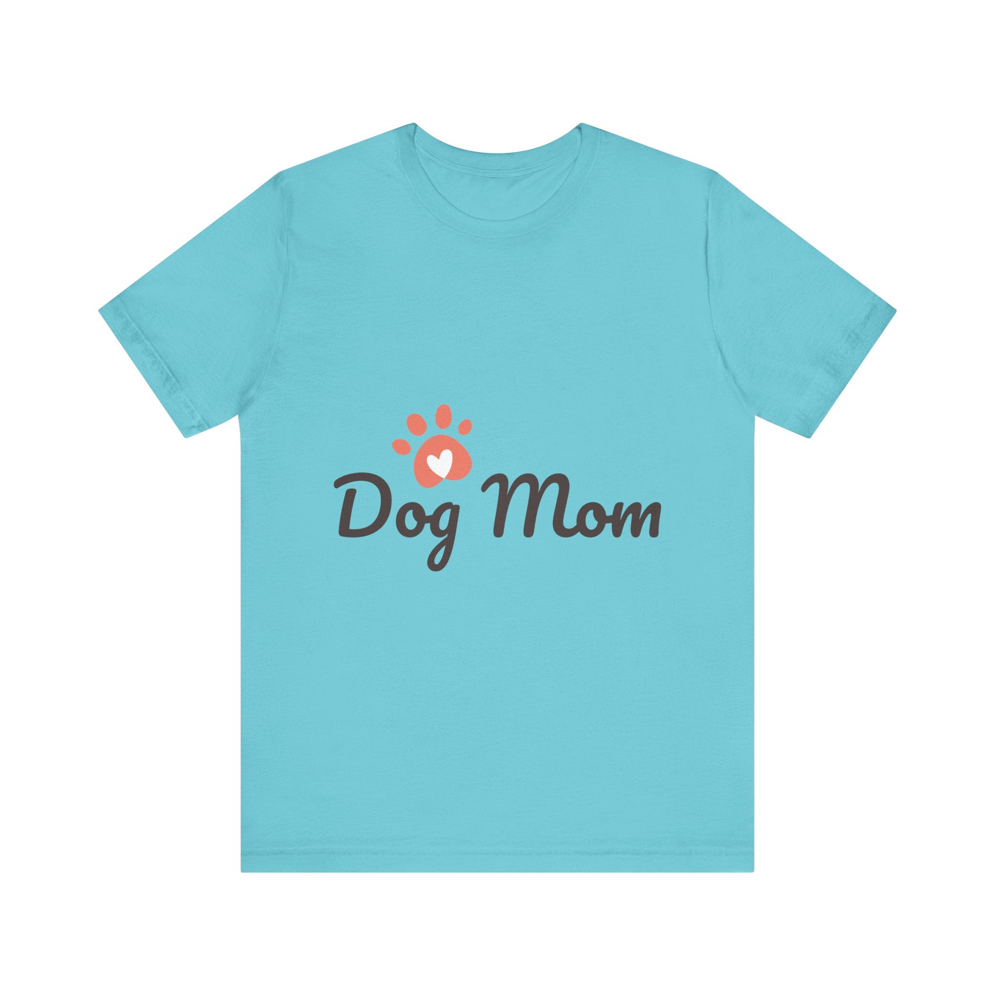 Dog Mom Unisex Jersey Tee, Cute Pet Lover Shirt, Gift for Dog Lovers, Animal Parent Apparel, Casual T-Shirt for Dog Owners