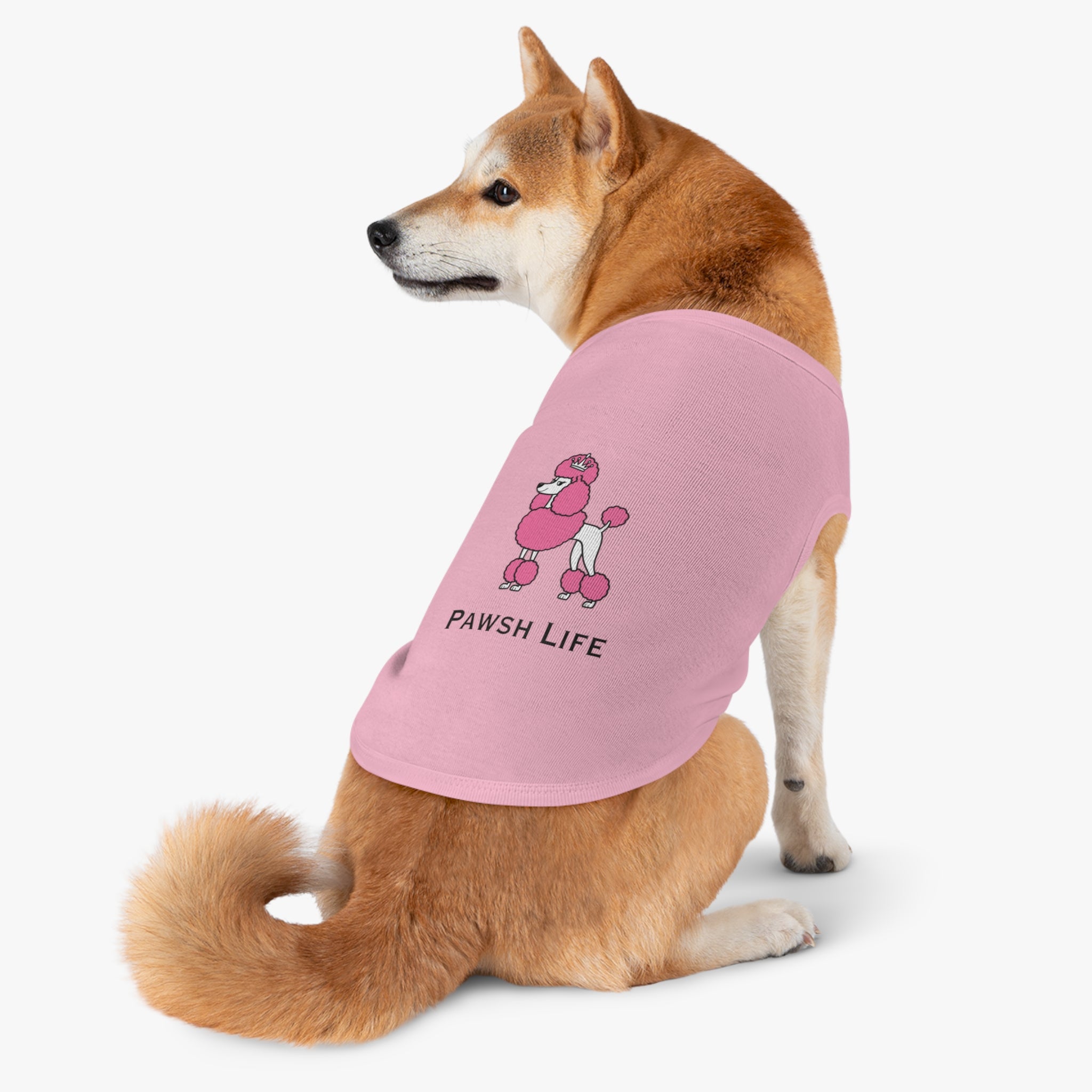 Pawsh Life Pet Tank Top, Cute Dog Shirt, Summer Pet Apparel, Dog Gift, Pet Fashion, Dog Lover Clothing