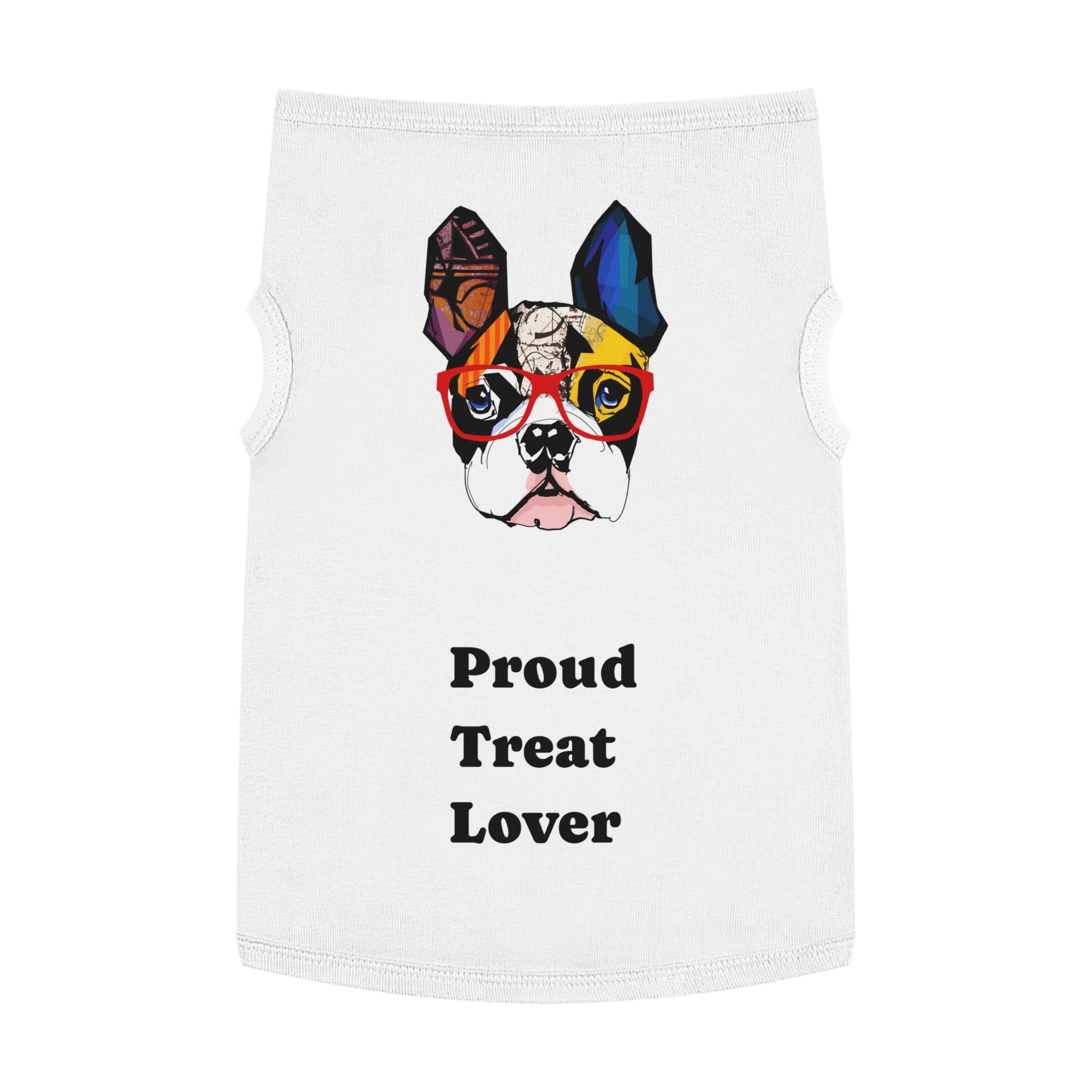 Dog Tank Top - Proud Treat Lover Boujee Pet Clothes