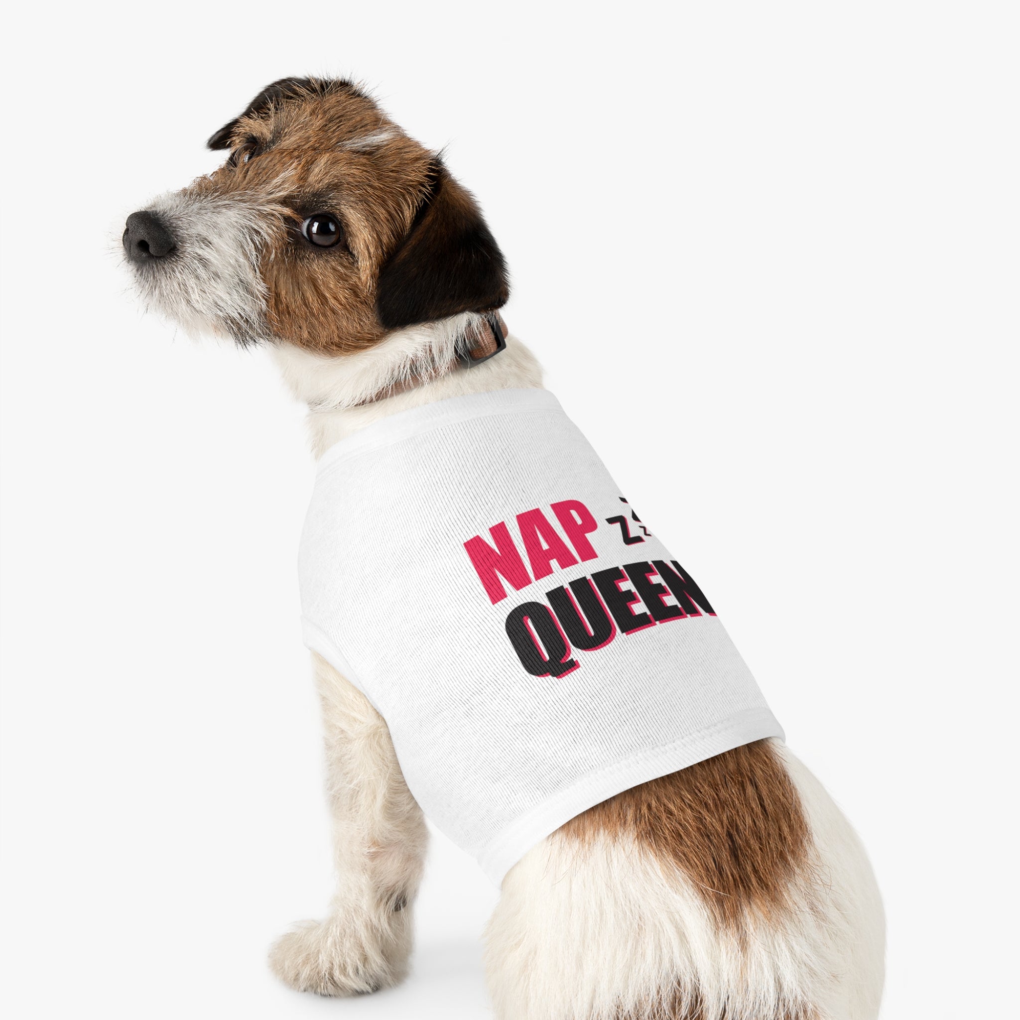 Nap Queen Pet Tank Top, Cute Dog Tee, Pet Apparel, Funny Puppy Shirt, Gift for Dog Lovers, Summer Dogwear, Sassy Dog Clothing