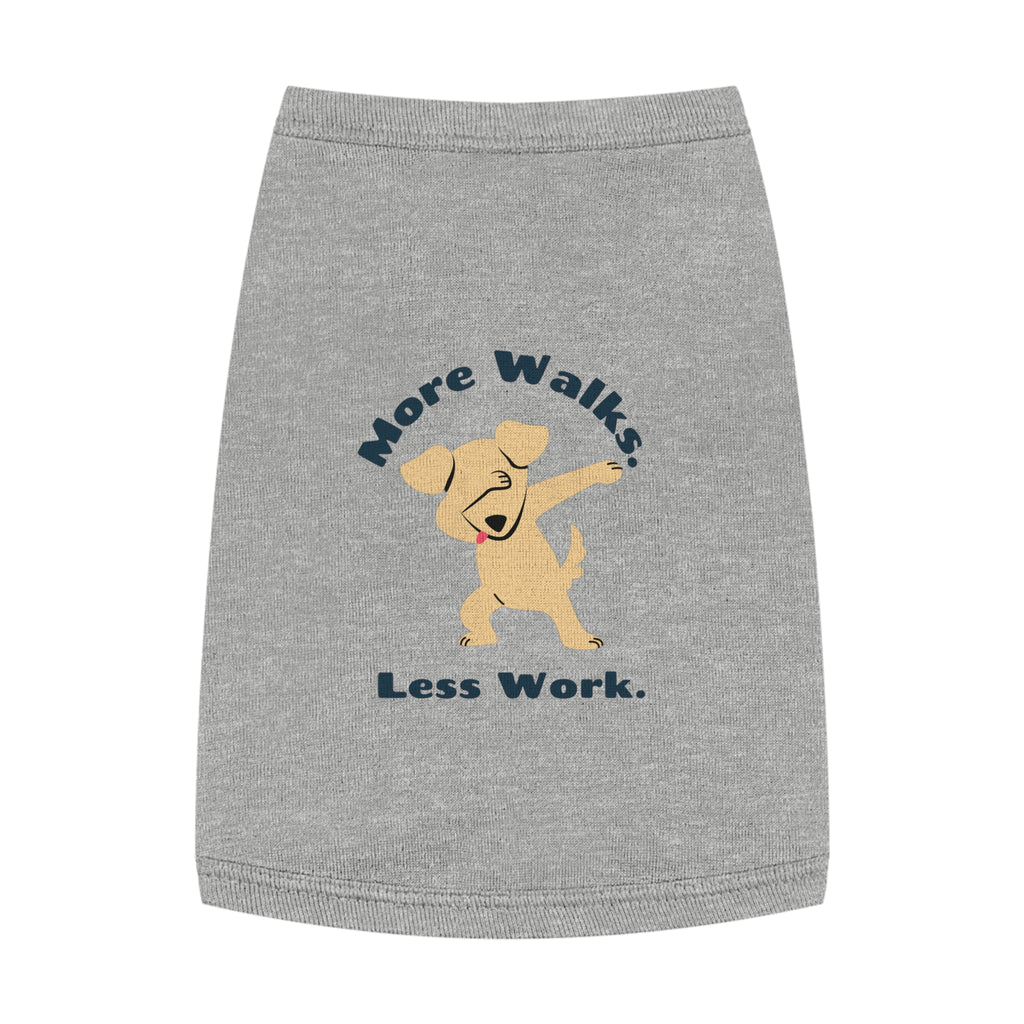 Playful Pet Tank Top for Dogs, Cute Dog Apparel, Summer Pet Outfit, Gifts for Dog Lovers, Funny Dog T-Shirt