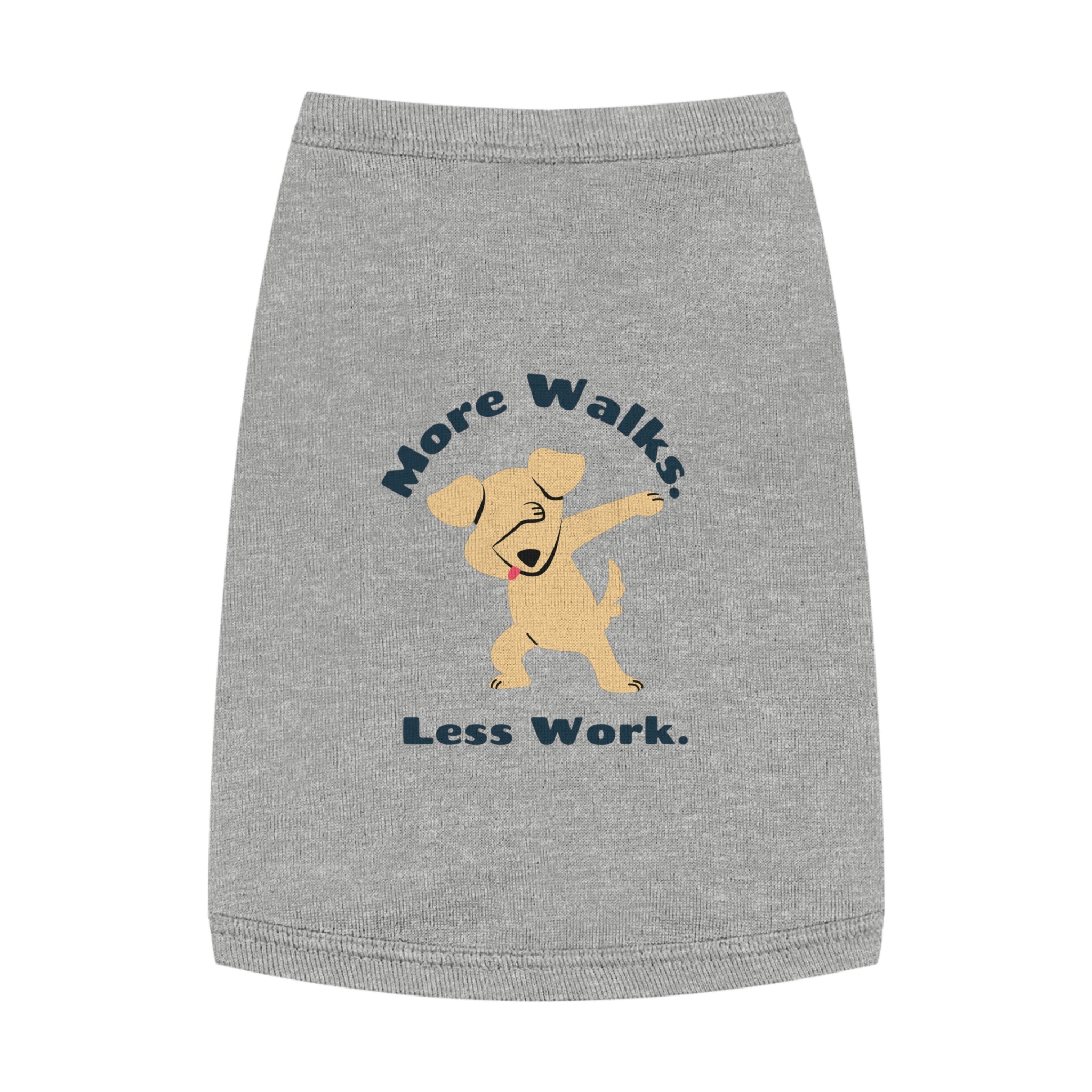Playful Pet Tank Top for Dogs, Cute Dog Apparel, Summer Pet Outfit, Gifts for Dog Lovers, Funny Dog T-Shirt