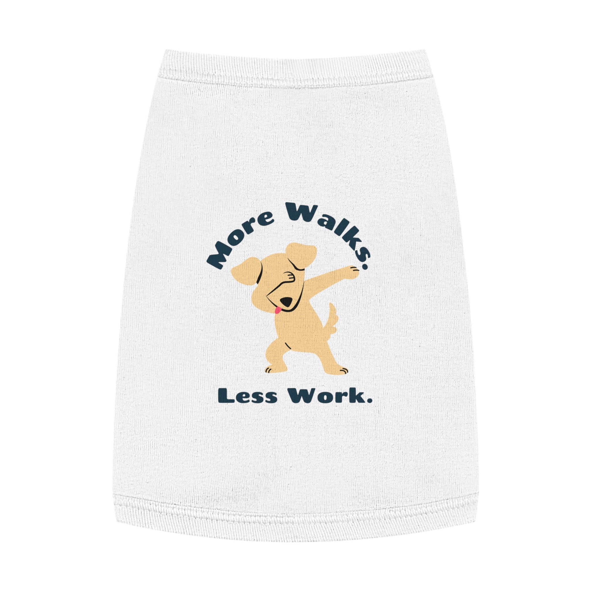 Playful Pet Tank Top for Dogs, Cute Dog Apparel, Summer Pet Outfit, Gifts for Dog Lovers, Funny Dog T-Shirt