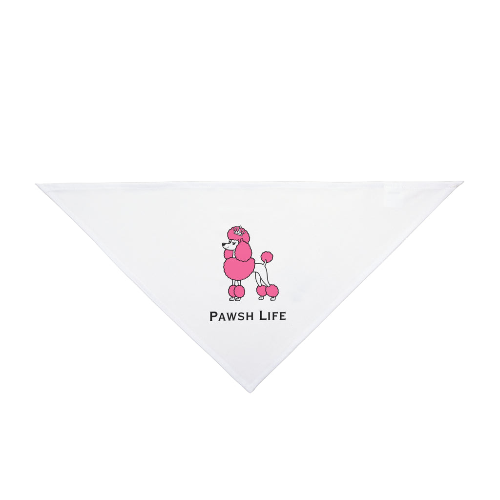 Cute Pet Bandana - Pawsh Life Design, Dog Accessories, Puppy Fashion, Pet Clothing, Holiday Gift for Pets, Cute Dog Bandana