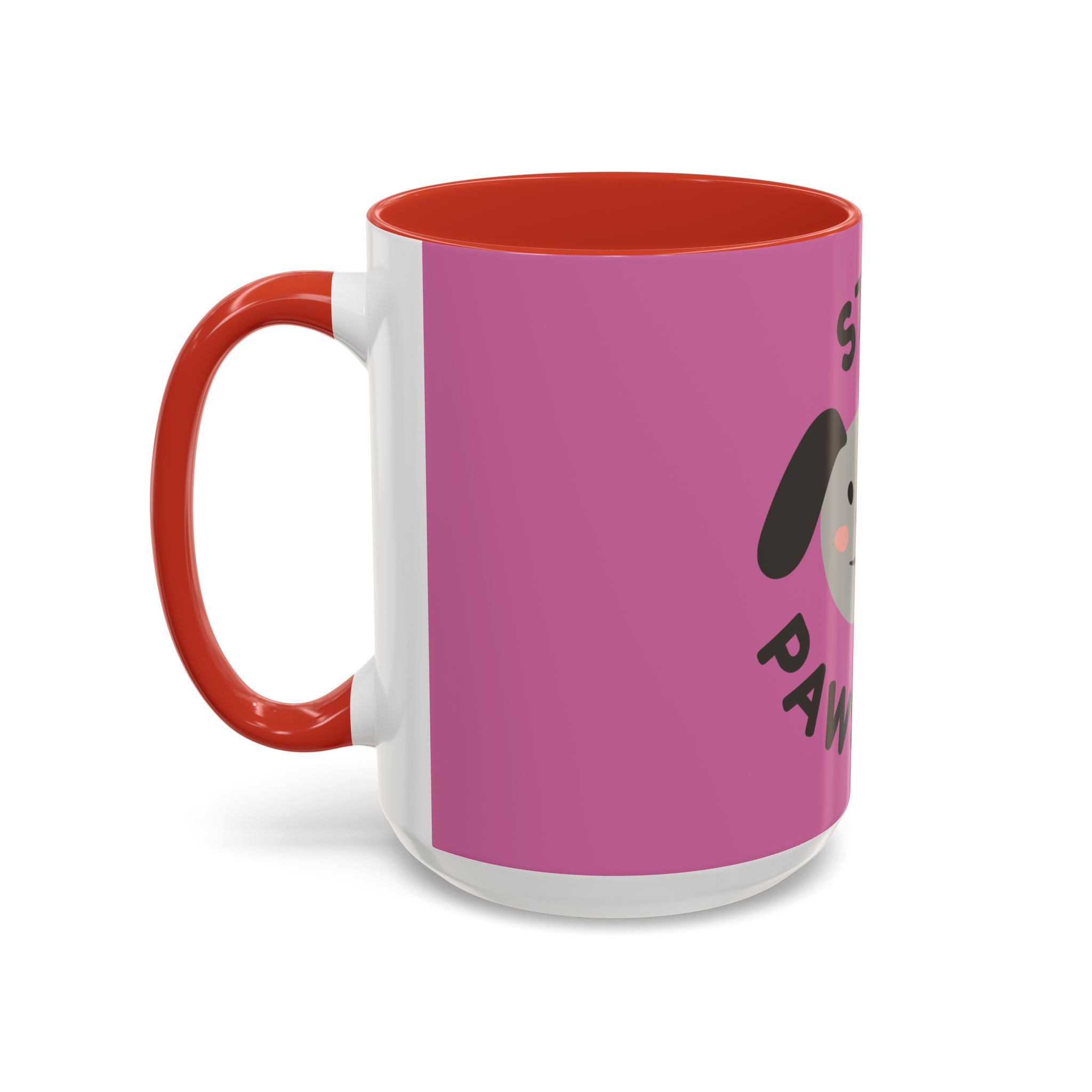 Pawsitive Vibes Coffee Mug - Sweet Dog Lover Gift, Pet-Themed Mug, Positive Affirmation, Cute Accent Mug, Perfect for Animal Lovers