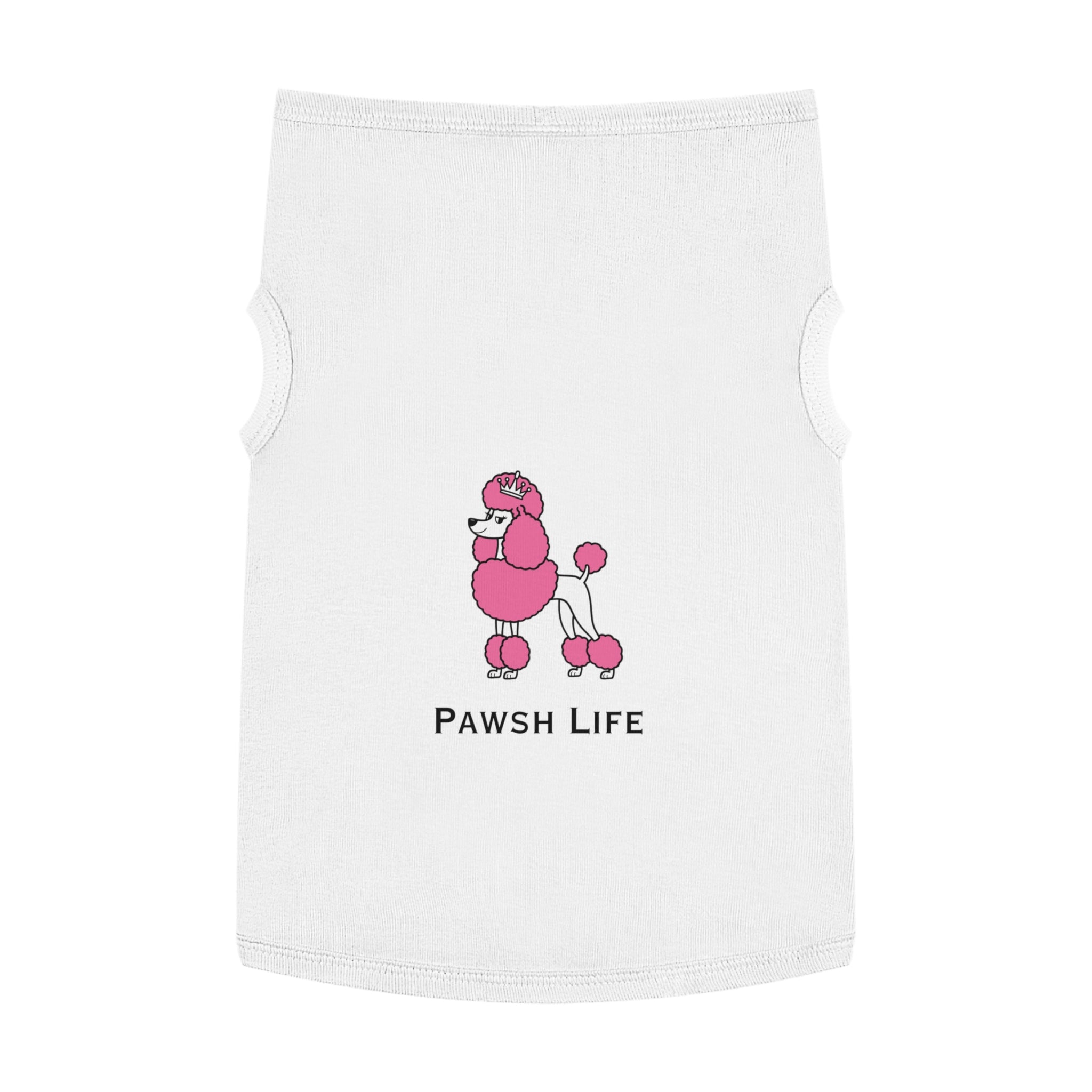 Pawsh Life Pet Tank Top, Cute Dog Shirt, Summer Pet Apparel, Dog Gift, Pet Fashion, Dog Lover Clothing