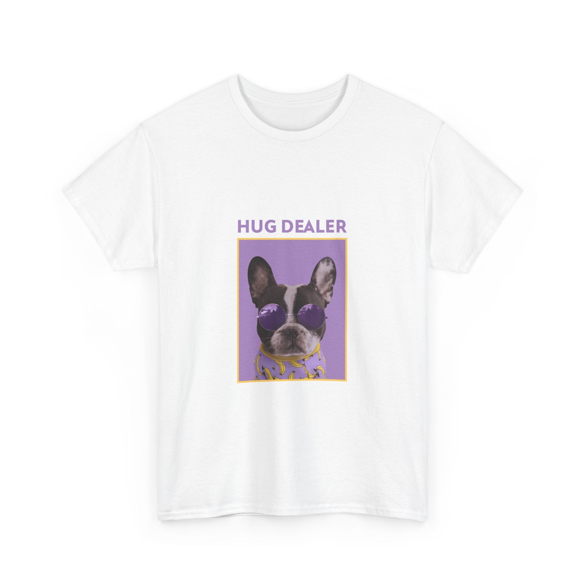 Hug Dealer Tee - Funny Pet Lover Shirt, Dog Mom Gift, Unisex T-Shirt for Animal Enthusiasts, Cute Animal Apparel, Gift for Pet Owners