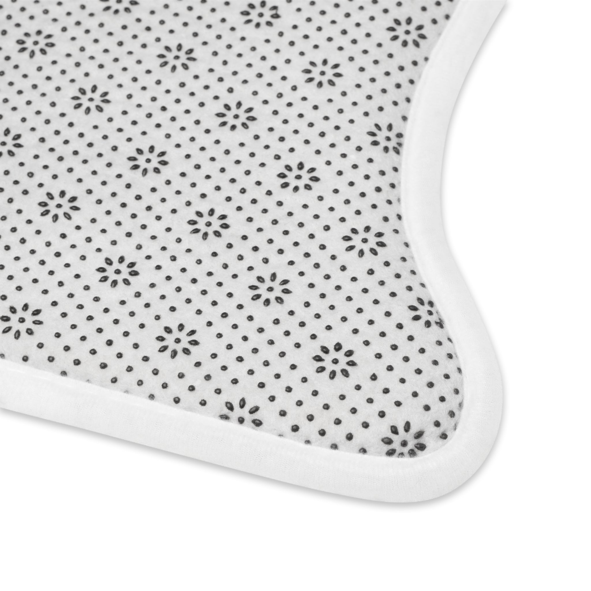 Bones and Paw Print Dog Feeding Mat