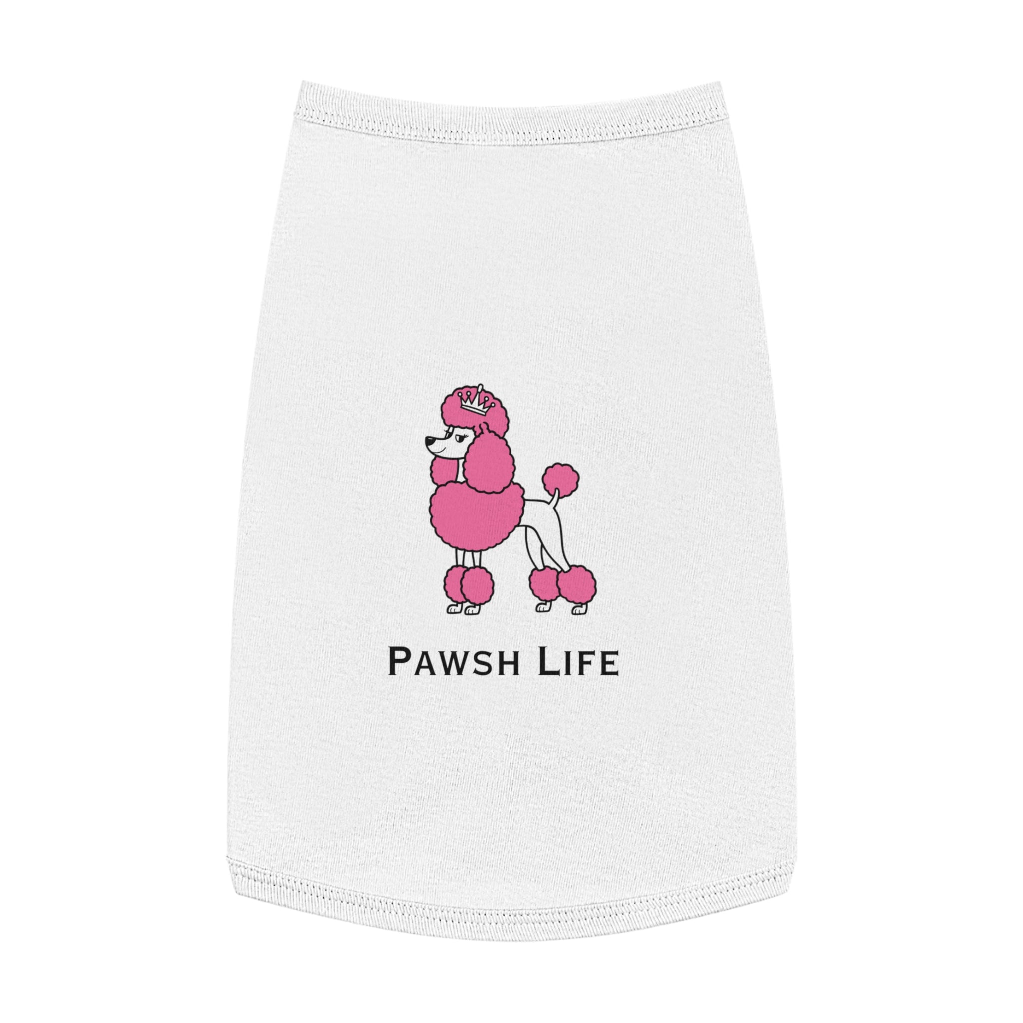 Pawsh Life Pet Tank Top, Cute Dog Shirt, Summer Pet Apparel, Dog Gift, Pet Fashion, Dog Lover Clothing