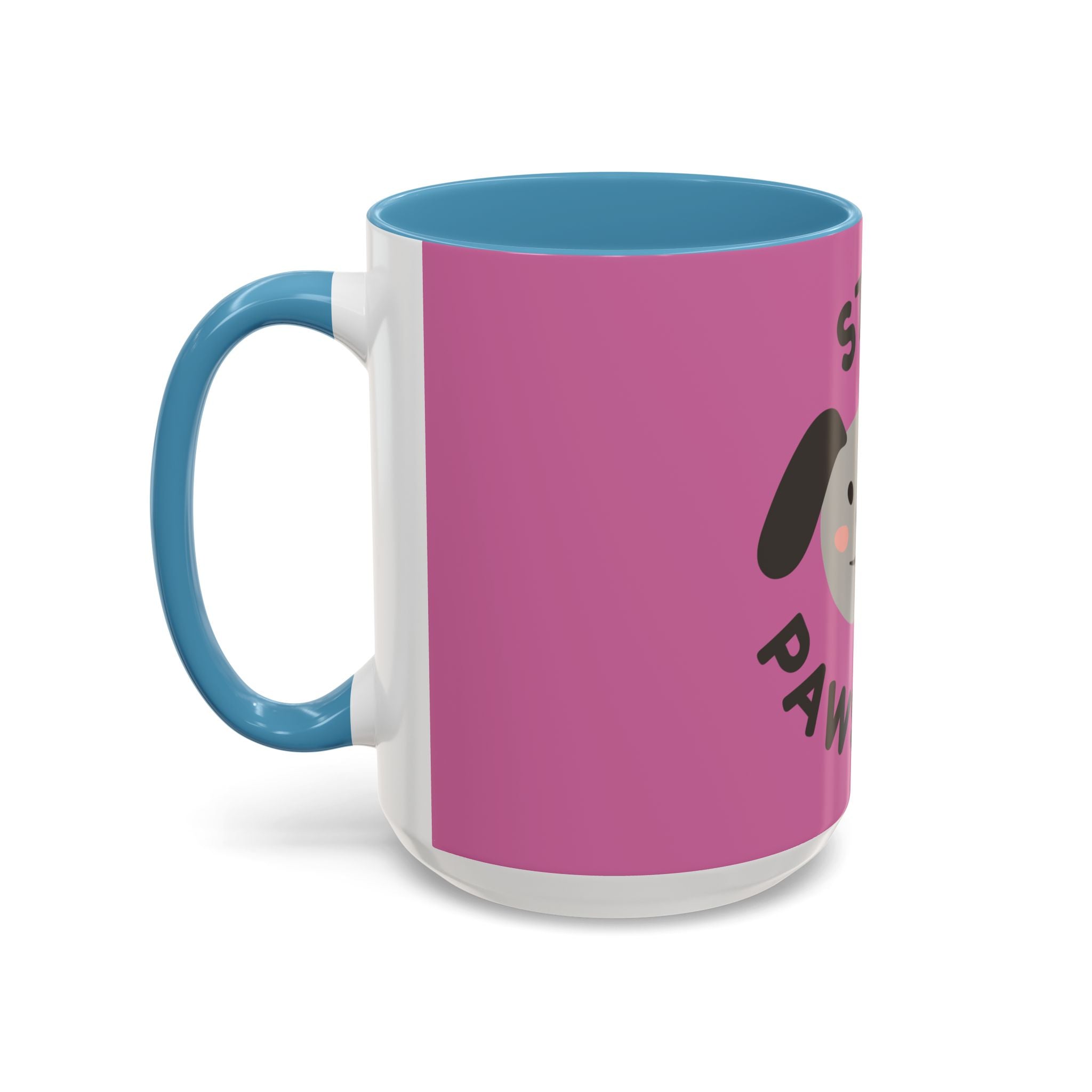 Pawsitive Vibes Coffee Mug - Sweet Dog Lover Gift, Pet-Themed Mug, Positive Affirmation, Cute Accent Mug, Perfect for Animal Lovers