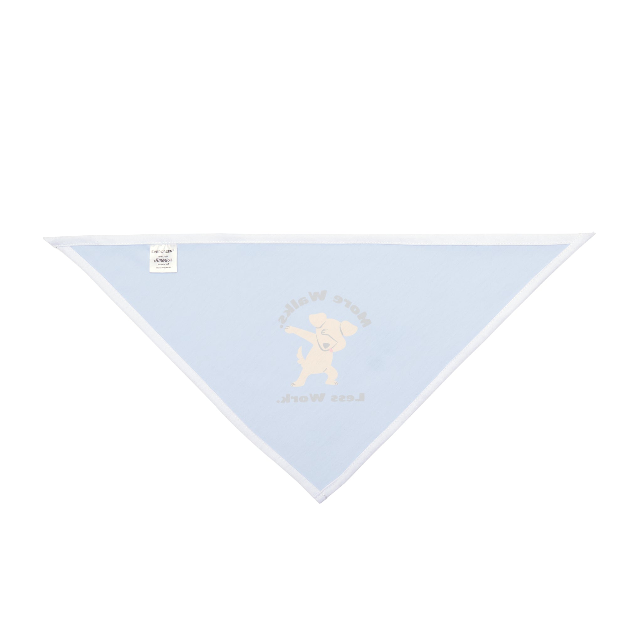 Dabbing Dog Bandana for Dogs, More Walks Less Work, Cute Dog Accessories, Pet Gift, Dog Fashion, Dog Birthday