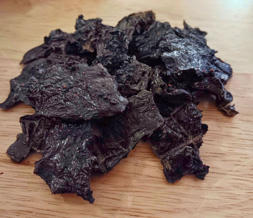 Berry Good Jerky: Blueberry and Liver Jerky Dog Treats
